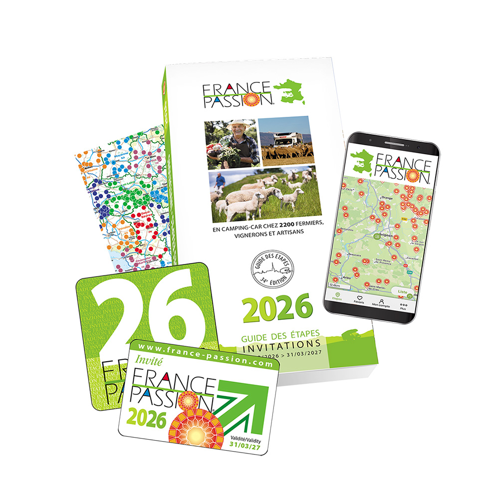 Guide France Passion 2026 pour camping-car