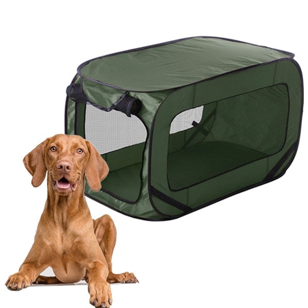 Niche pour chien pliable POP UP Pets Collection pour Camping-car caravane