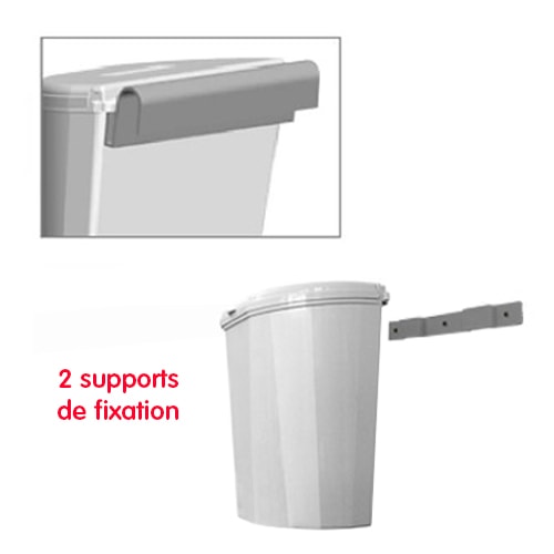 Container poubelle grande taille pour camping-car