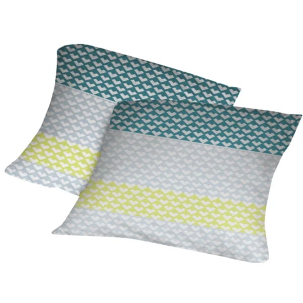 Lot de 2 taies d'oreillers JANVIK VIA MONDO