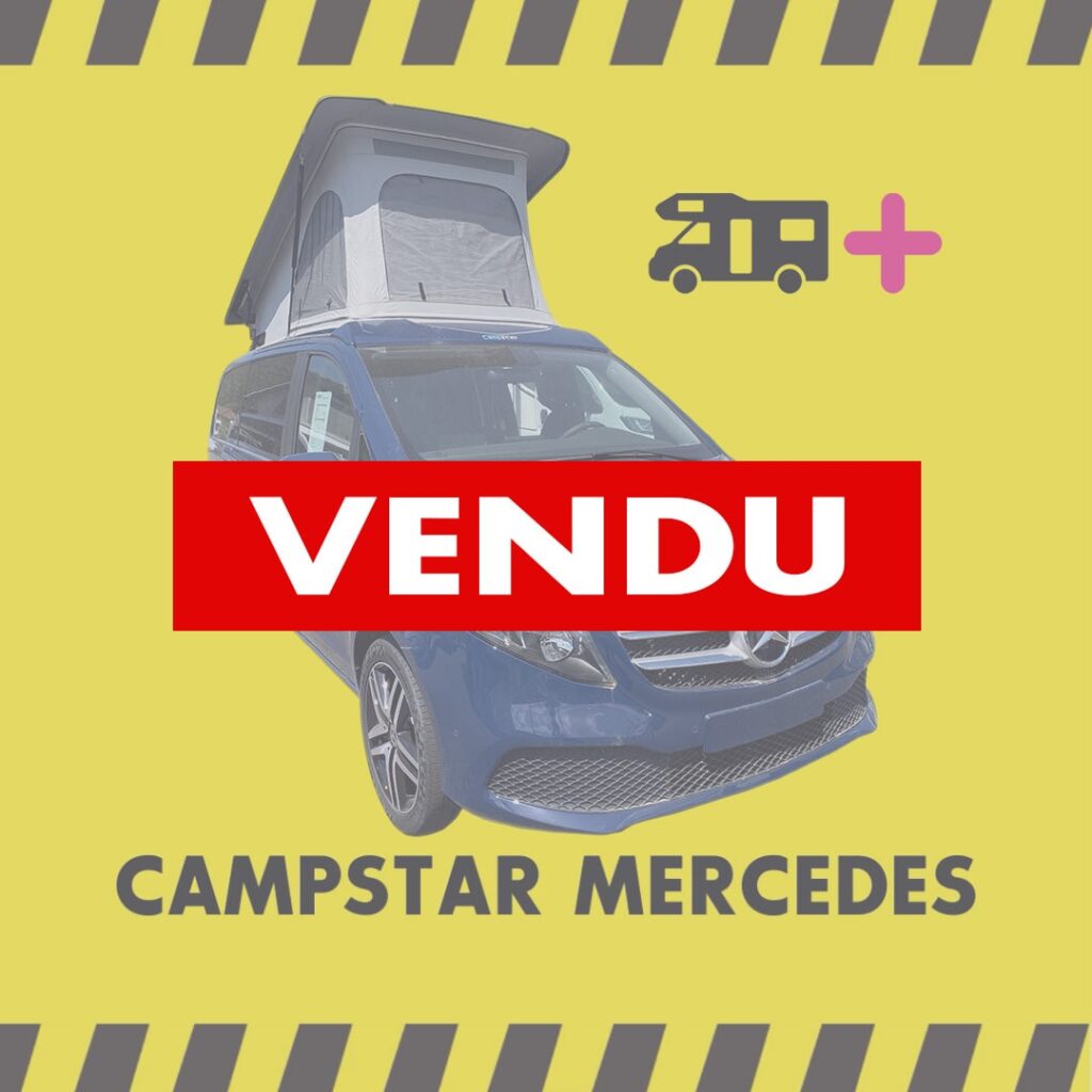 van Campstar Mercedes 190 CV disponibles en concession Camping-Car Plus vendu
