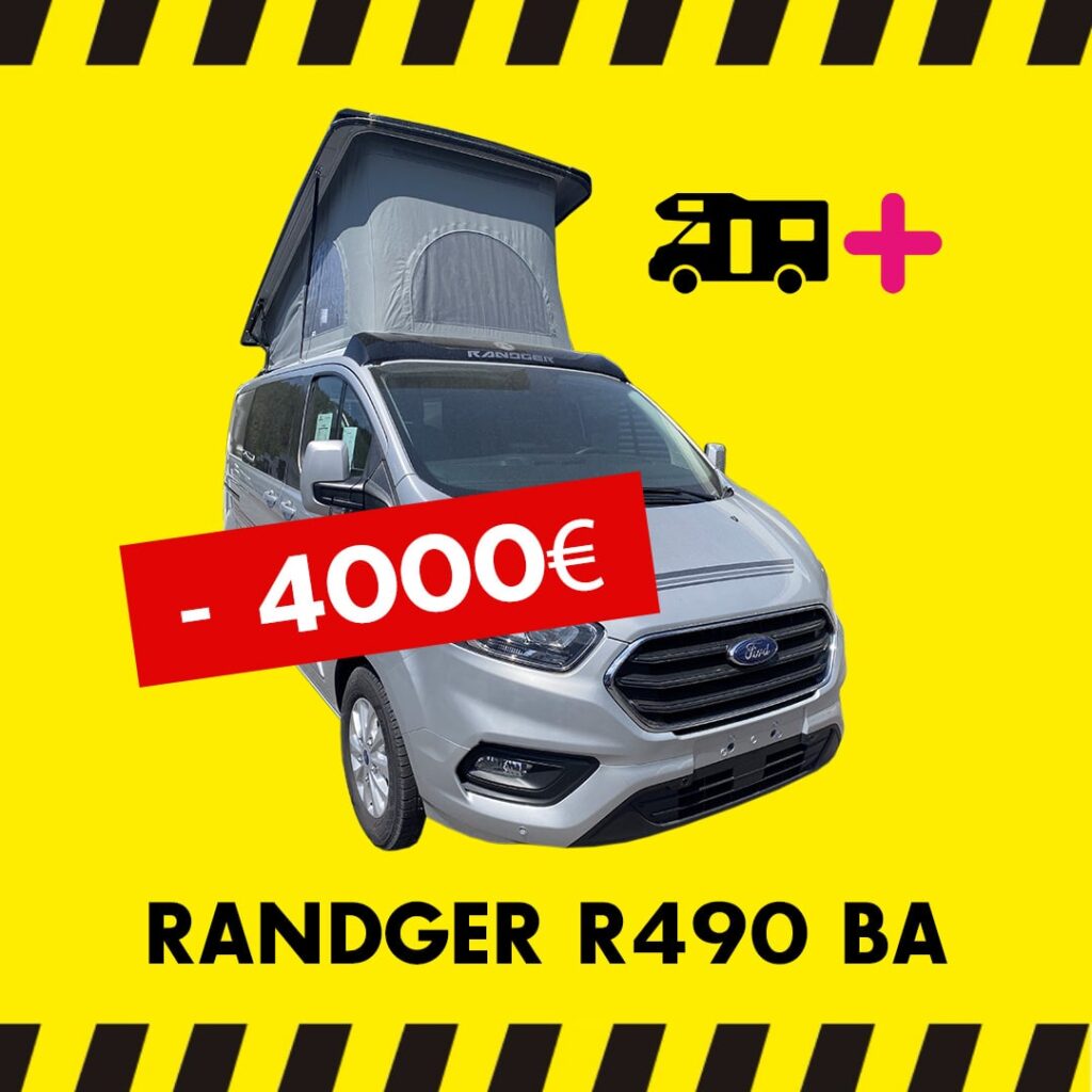 Van FONT VENDOME R490 RANDGER disponibles en concession Camping-Car Plus