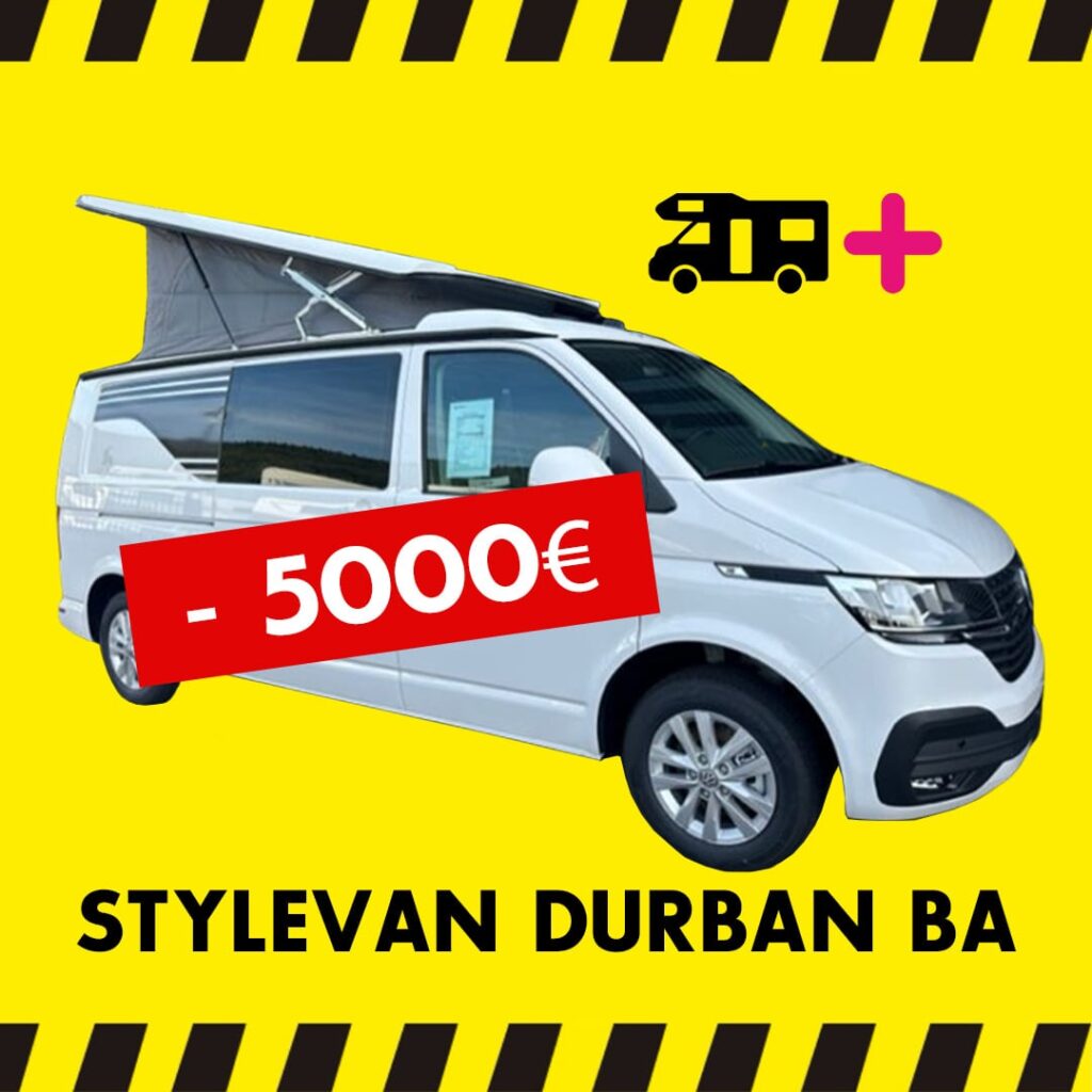 van Stylevan durban volkswagen disponibles en concession Camping-Car Plus