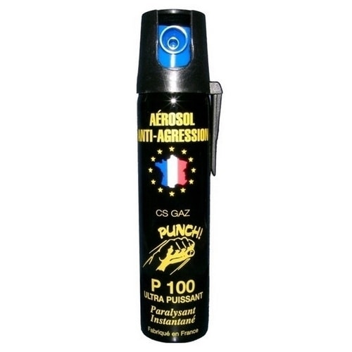 Bombe anti agression 75ml Camping-Car Plus sécuriser son camping-car