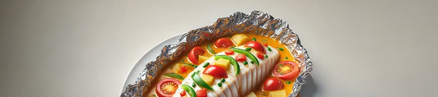 Papillote de poisson. 11 Recettes Incontournables au Barbecue pour vos séjours en Camping-Car. Camping Car Plus Le Blog