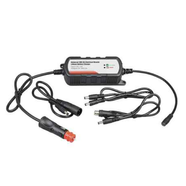 Chargeur universel de batterie de vélo électrique EZA 36V-2A pour camping-car, van, fourgons
