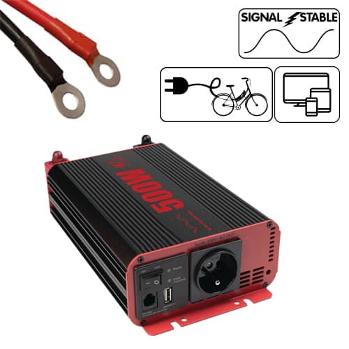 Convertisseur Pur Sinus 500W EZA avec commande déportée pour camping-car