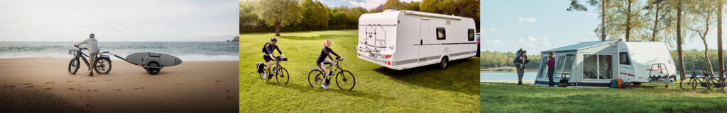 accessoires sport camping-car pour sports nautiques, vélo et randonnée