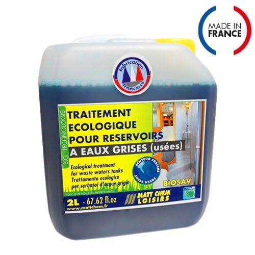 Traitement écologique pour réservoir d'eaux usées MATT CHEM 2L