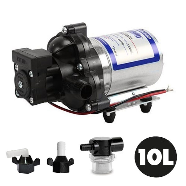 Pompe à eau 12V 10L/min Shurflo