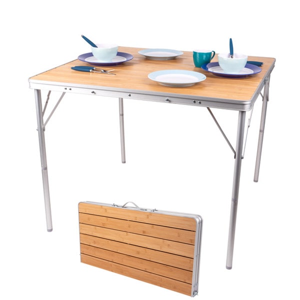 Table valise bambou CAMP4