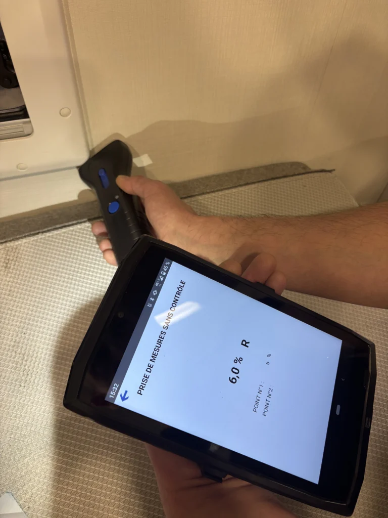 contrôle étanchéité camping-car humidité