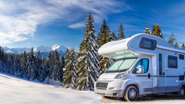 camping-car en hiver chauffage et confort en conditions froides