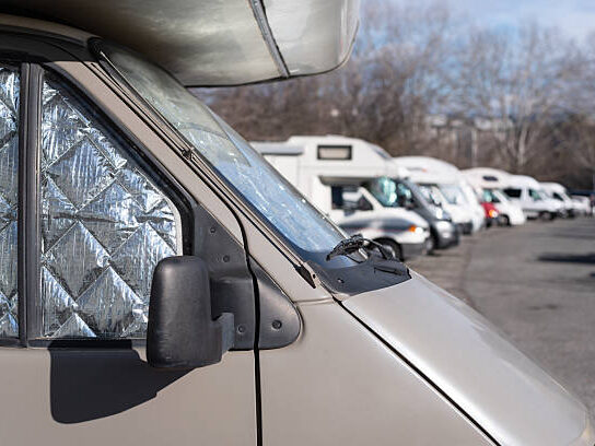 isolation camping-car hiver protection thermique pare-brise
