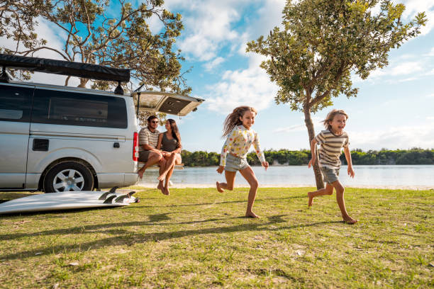 vie en camping car toute l'année été chaleur soleil