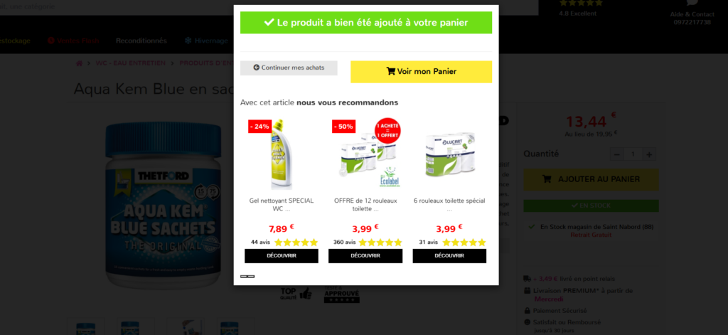 commande Camping-Car Plus