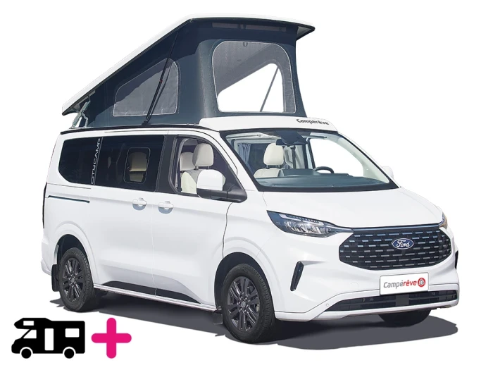 Fourgon aménagé Ford chez Camping-Car Plus