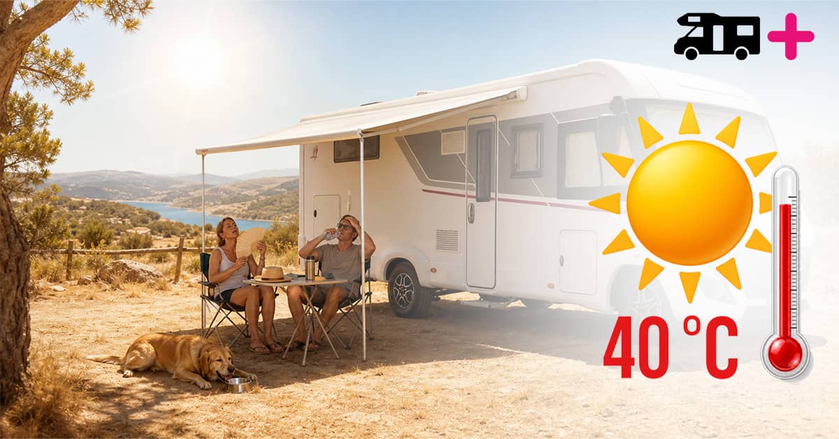 Comment se rafraîchir l’été en camping-car ?
