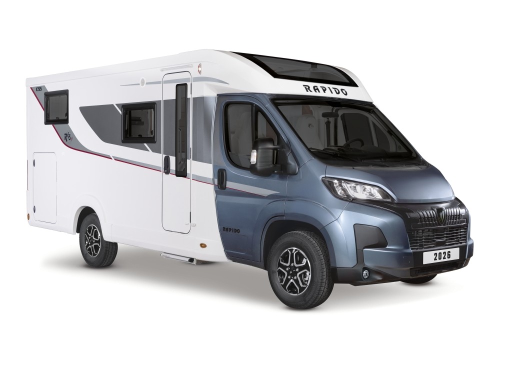 Camping-car Rapido présenté chez un concessionnaire Rapido