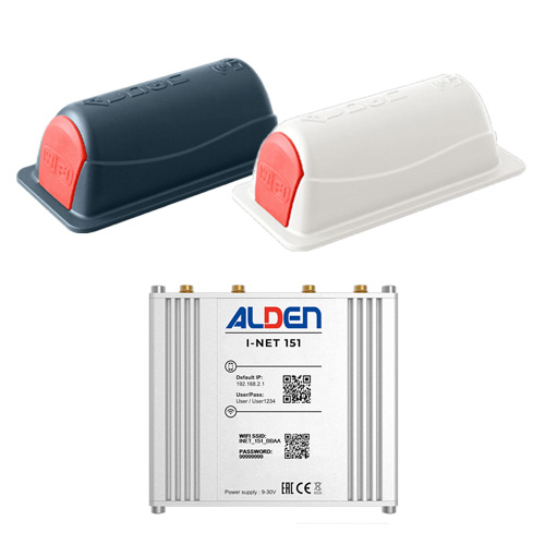 Pack antenne 4G I-NET et routeur I-NET 151 ALDEN pour camping-car