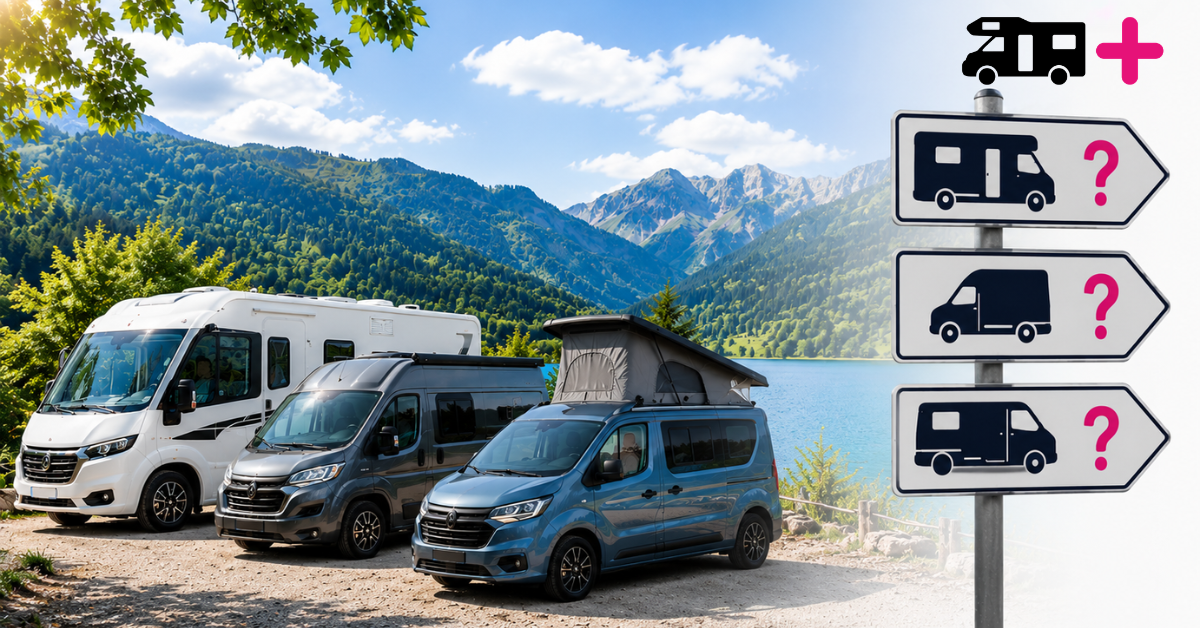 Choisir entre camping-car, fourgon aménagé et van : les points essentiels