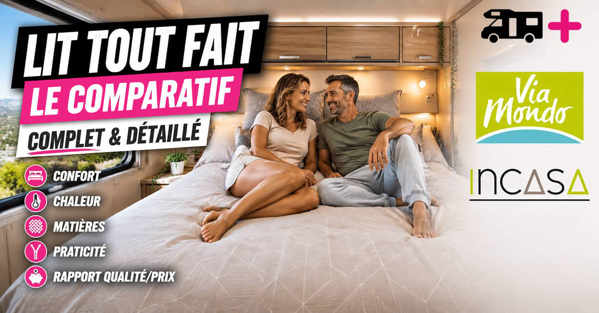 Guide d&rsquo;achat : comment choisir son lit tout fait pour camping-car ?