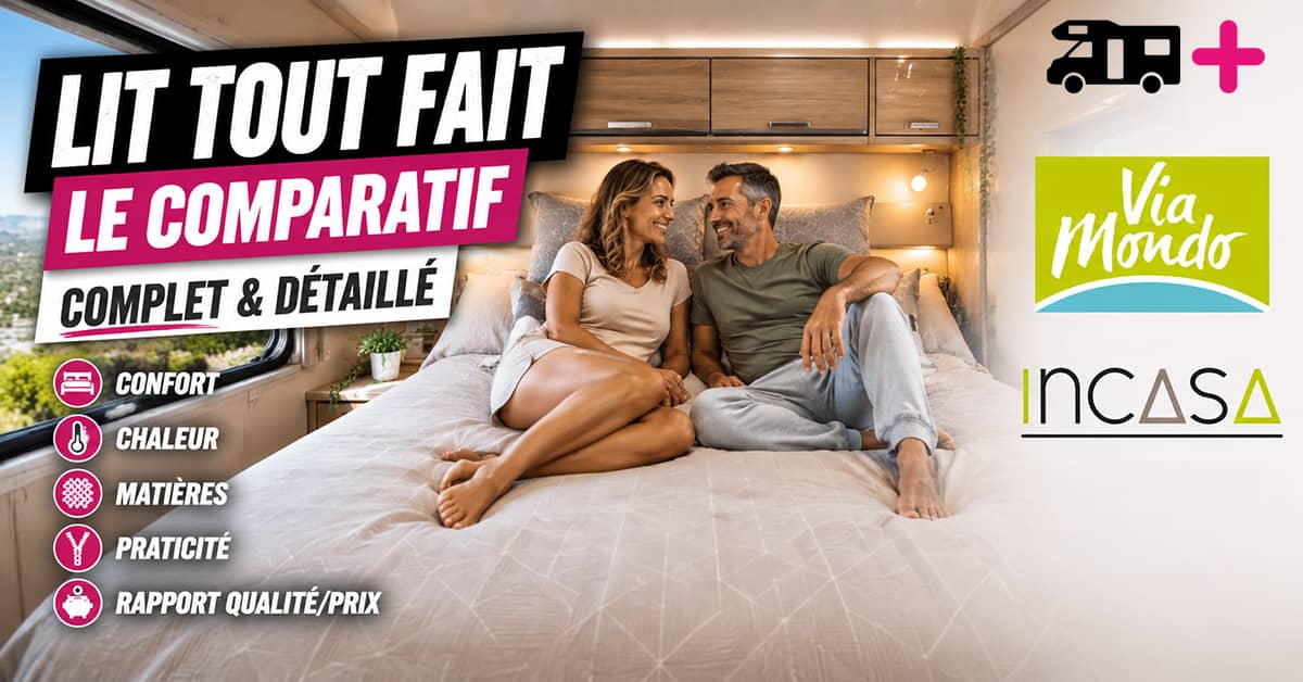 Guide d&rsquo;achat : comment choisir son lit tout fait pour camping-car ?