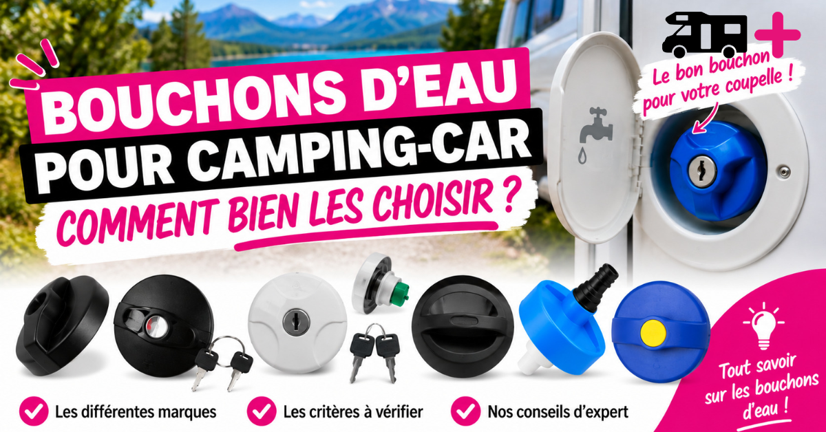 Comment reconnaître le bon bouchon d’eau pour son camping-car ?