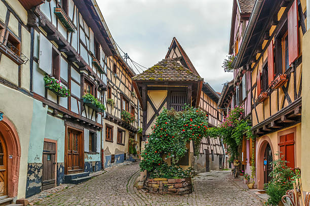 Eguisheim, village aux maisons à colombages