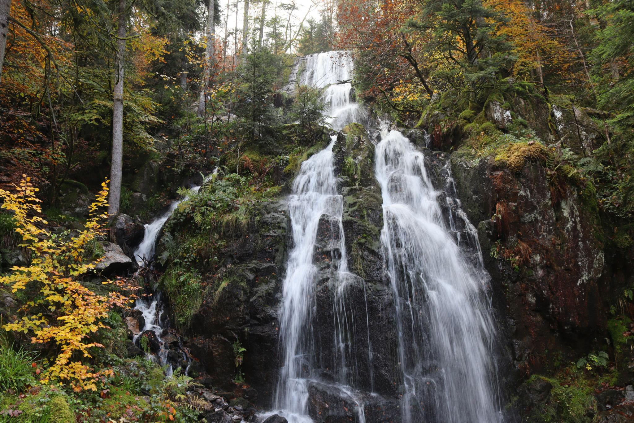 Cascades de Tendon dans les Vosges